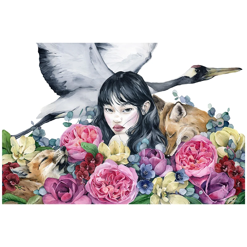 Silent garden collection by Polina Bright