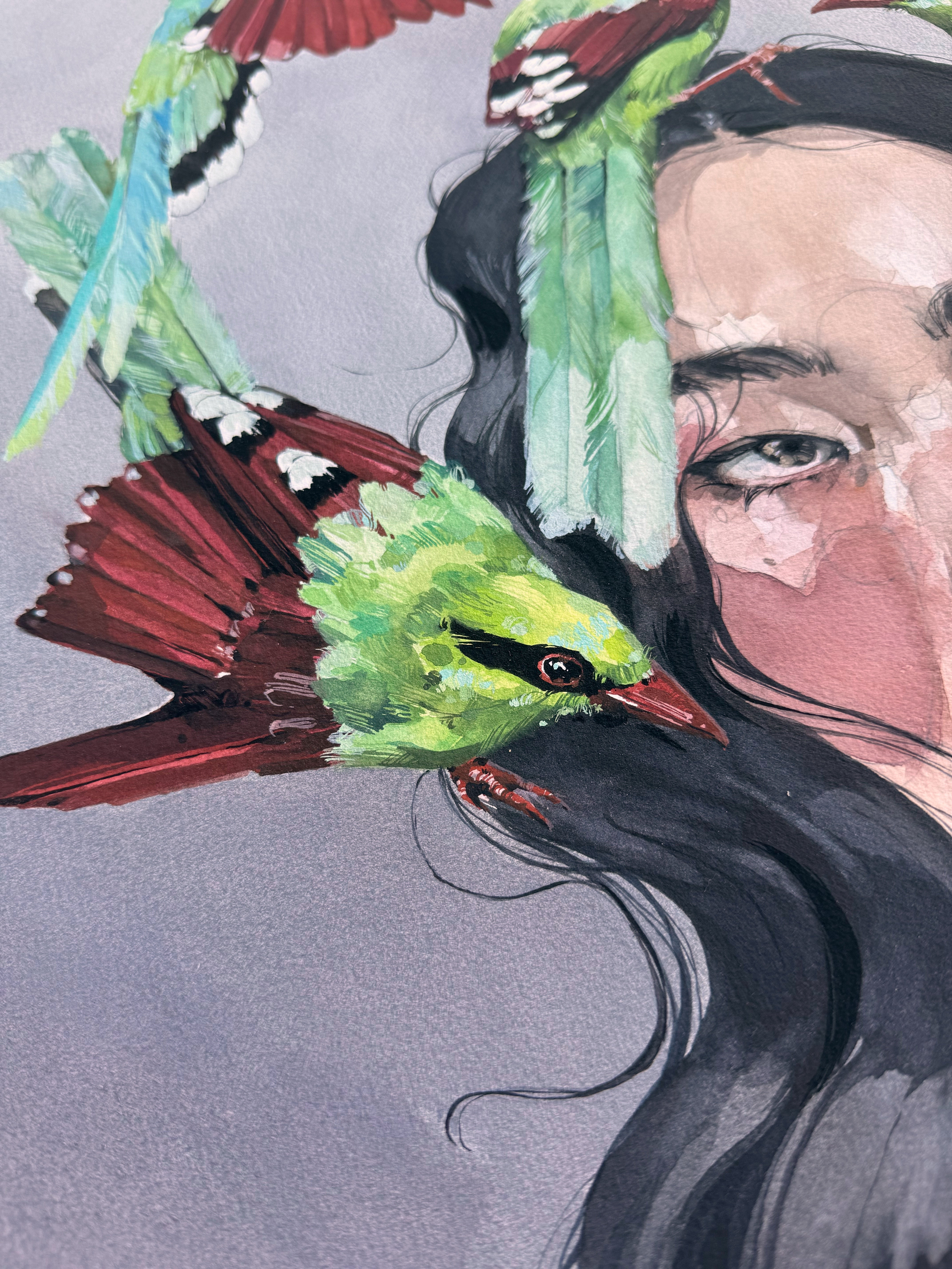 “In the world of birds”