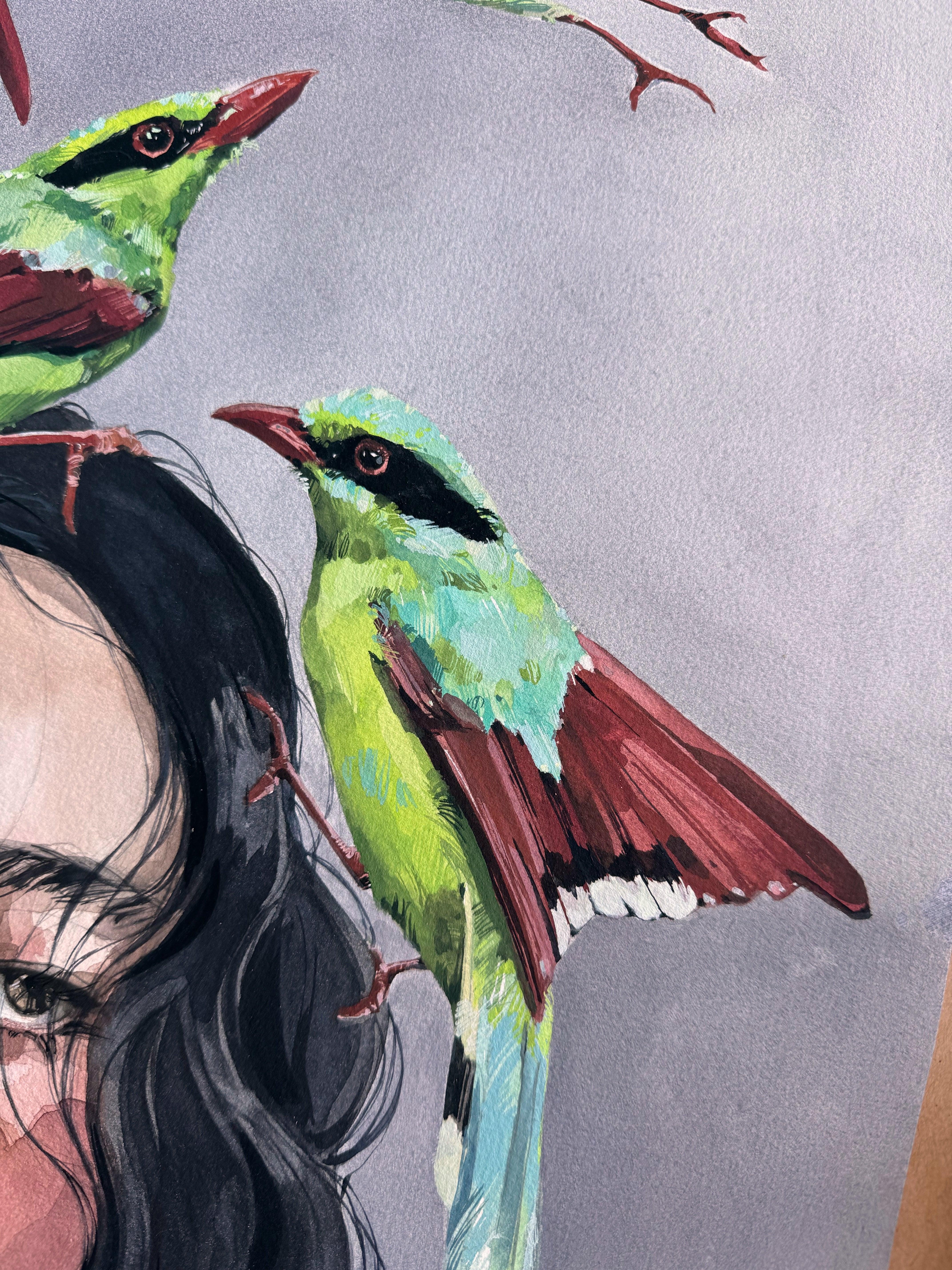 “In the world of birds”