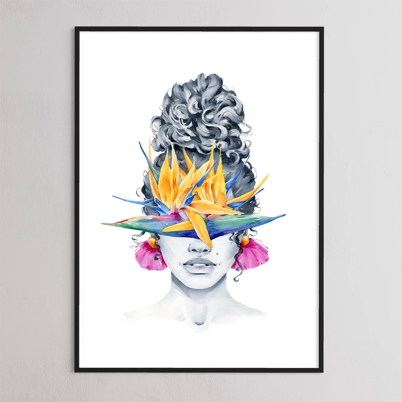 Birds of Paradise blindfolded by Polina Bright
