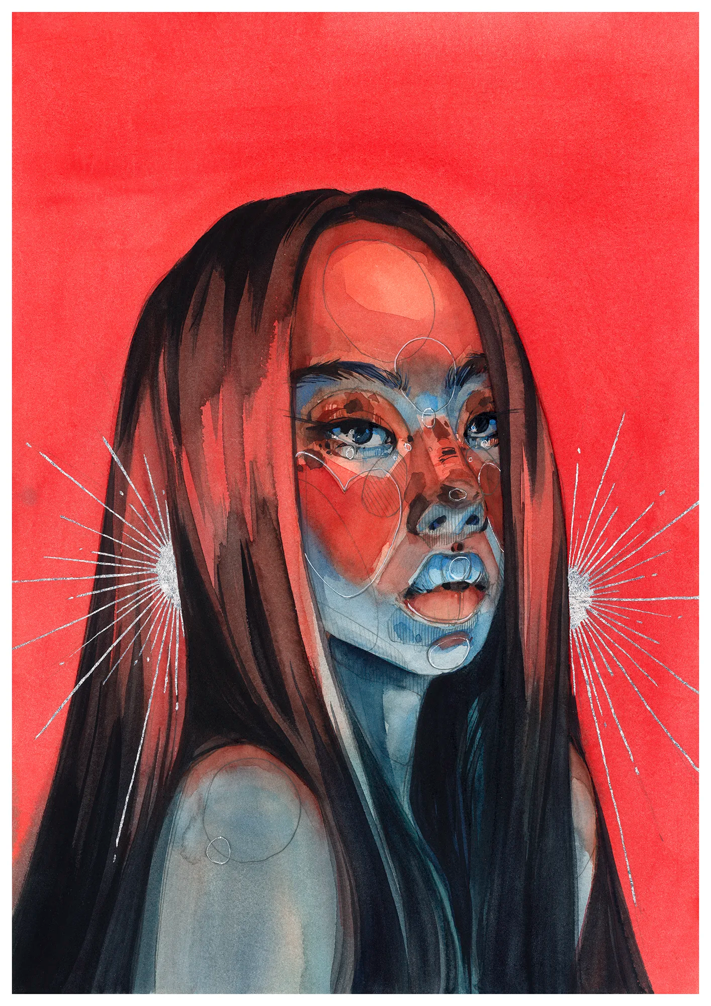 Frozen mars by Polina Bright
