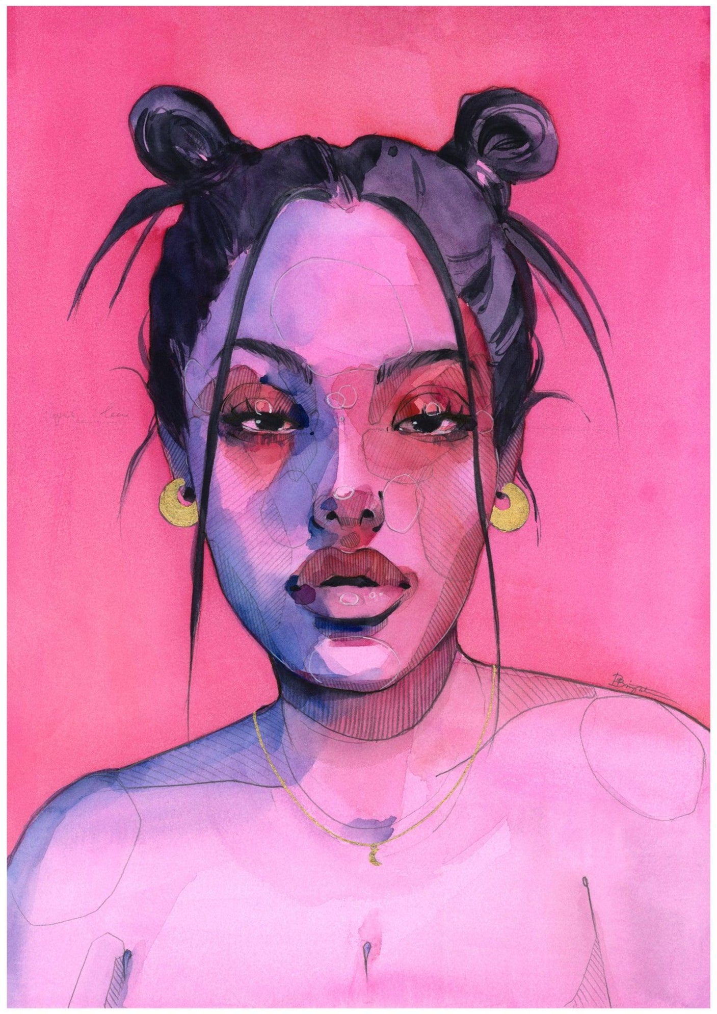 Pink madness by Polina Bright