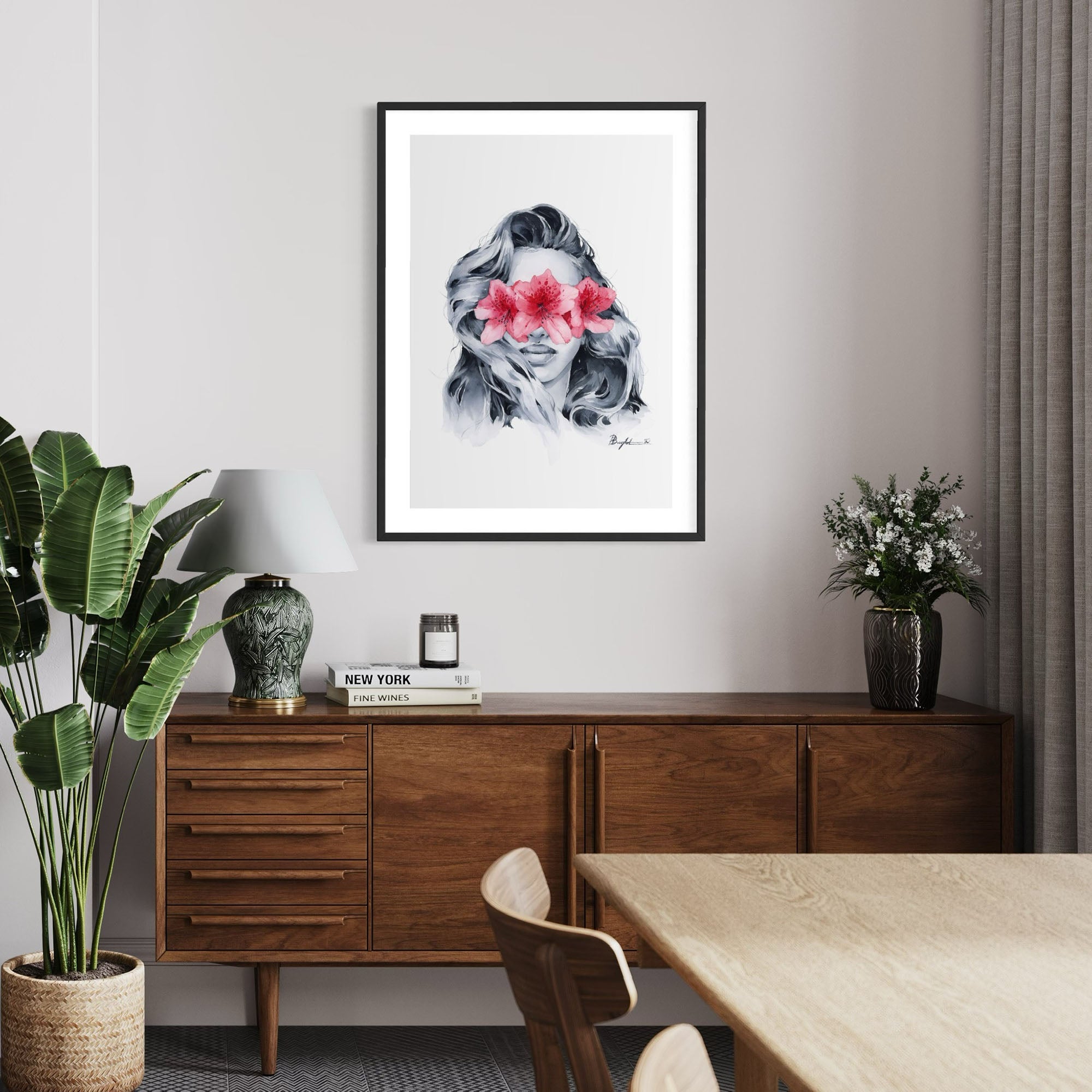 Rhododendron blindfolded by Polina Bright