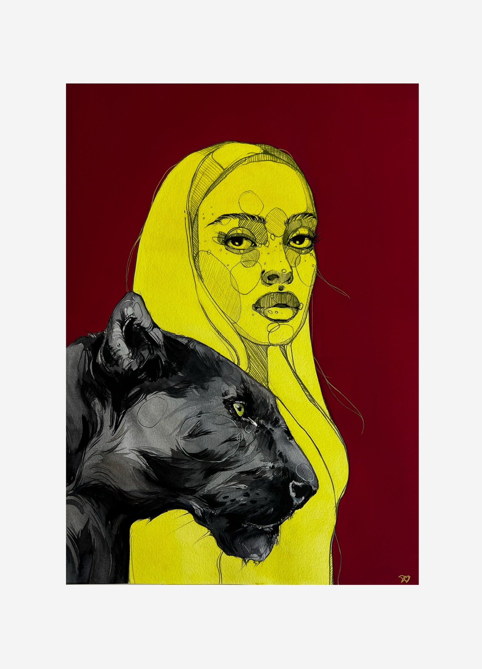 Panther - original painting
