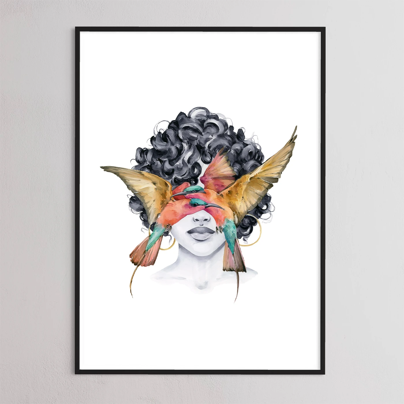 Bee-eater blindfolded by Polina Bright