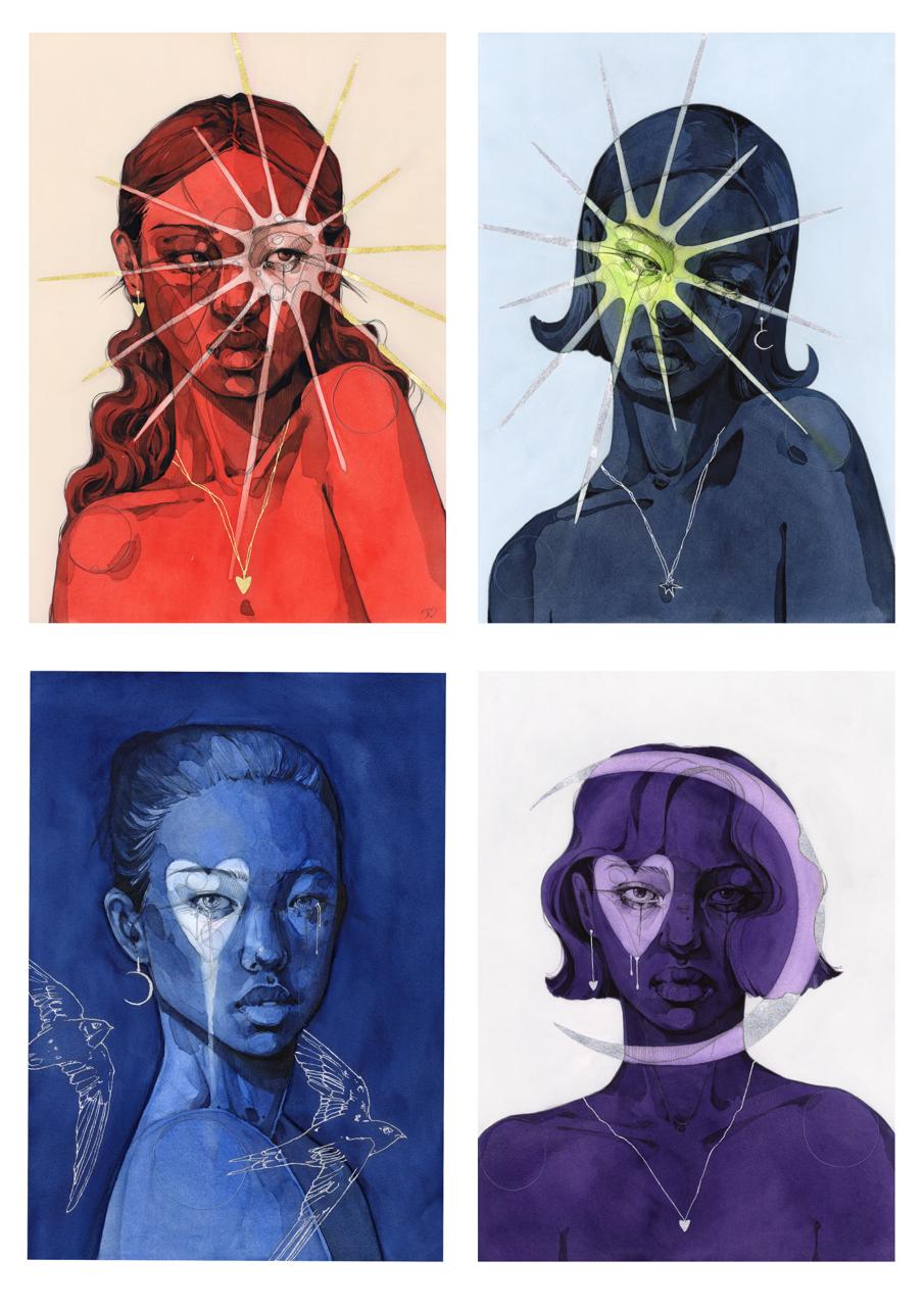 The new Stargazers works by Polina Bright