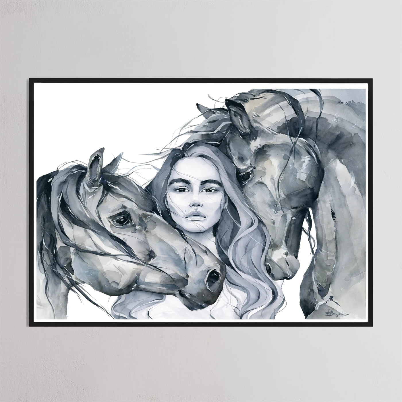 Freedom print by Polina Bright