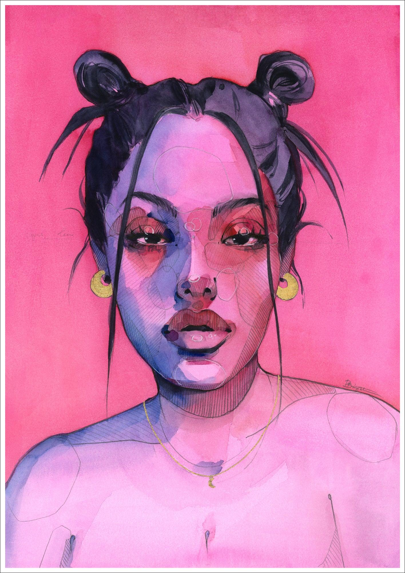 Pink madness by Polina Bright