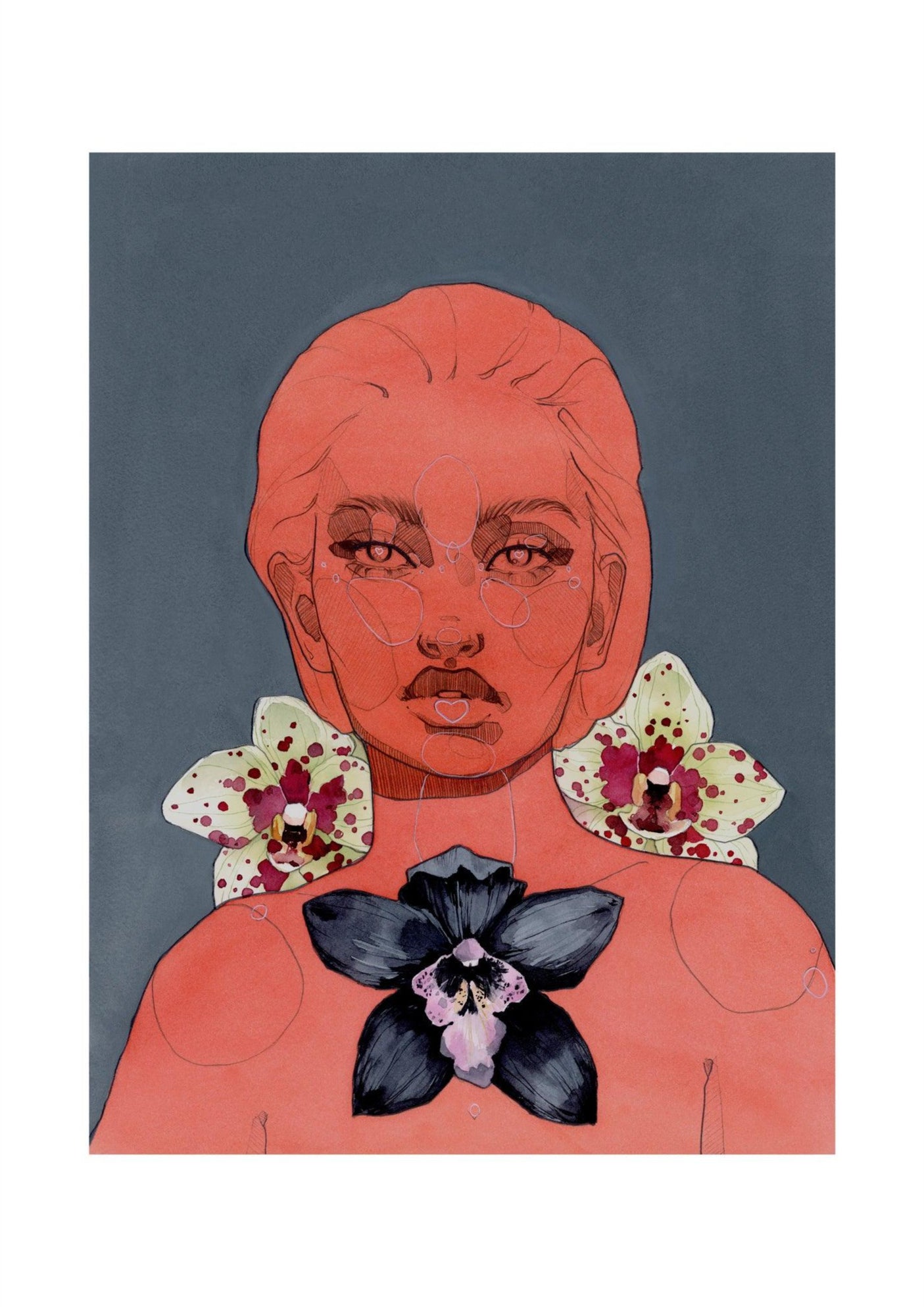 Black orchid - Polina Bright