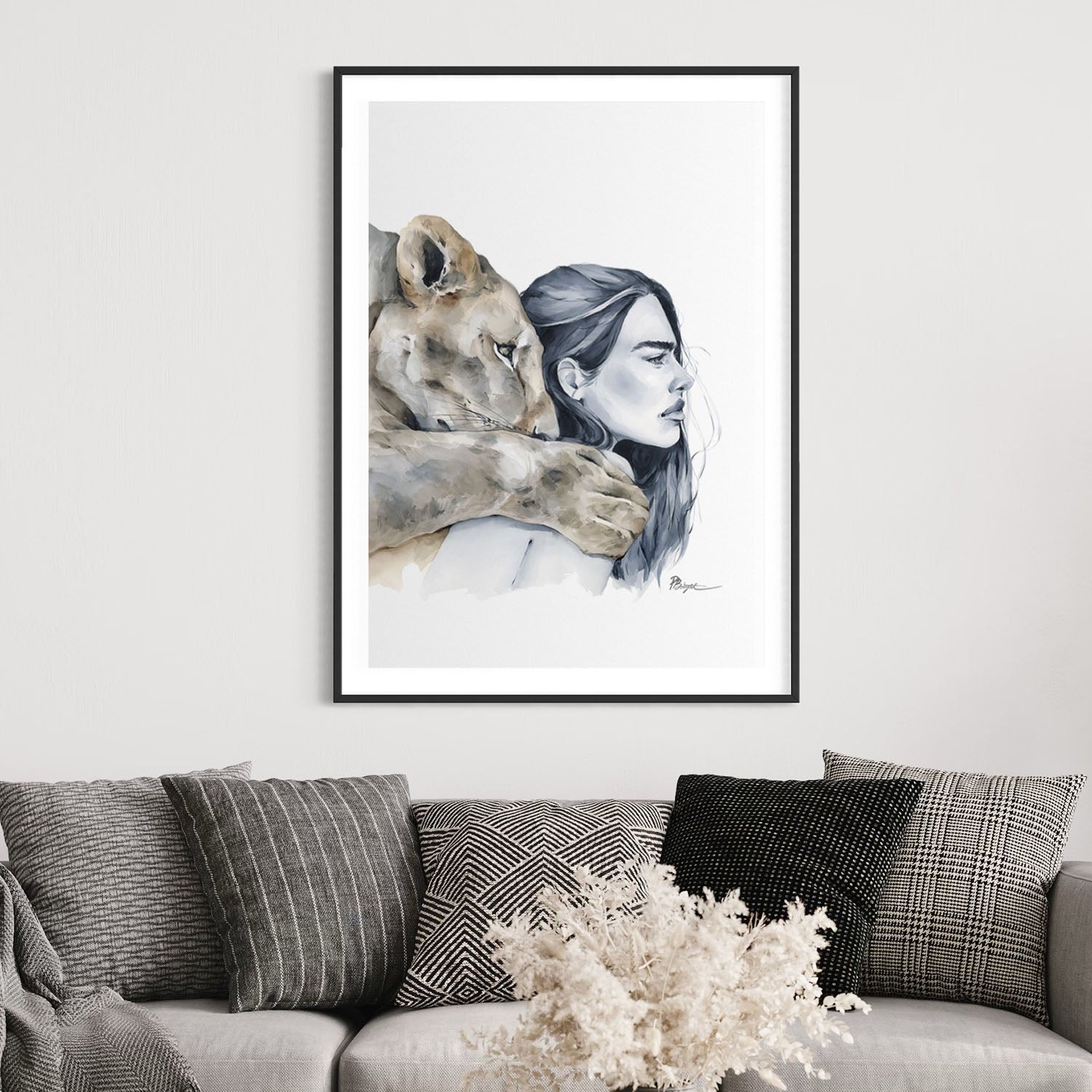 I Got You print by Polina Bright