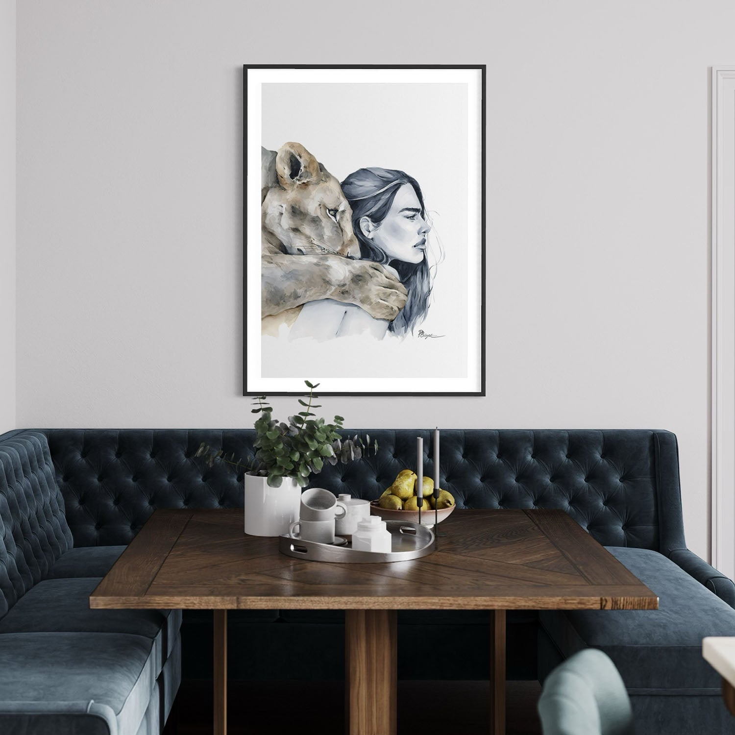 I Got You print by Polina Bright