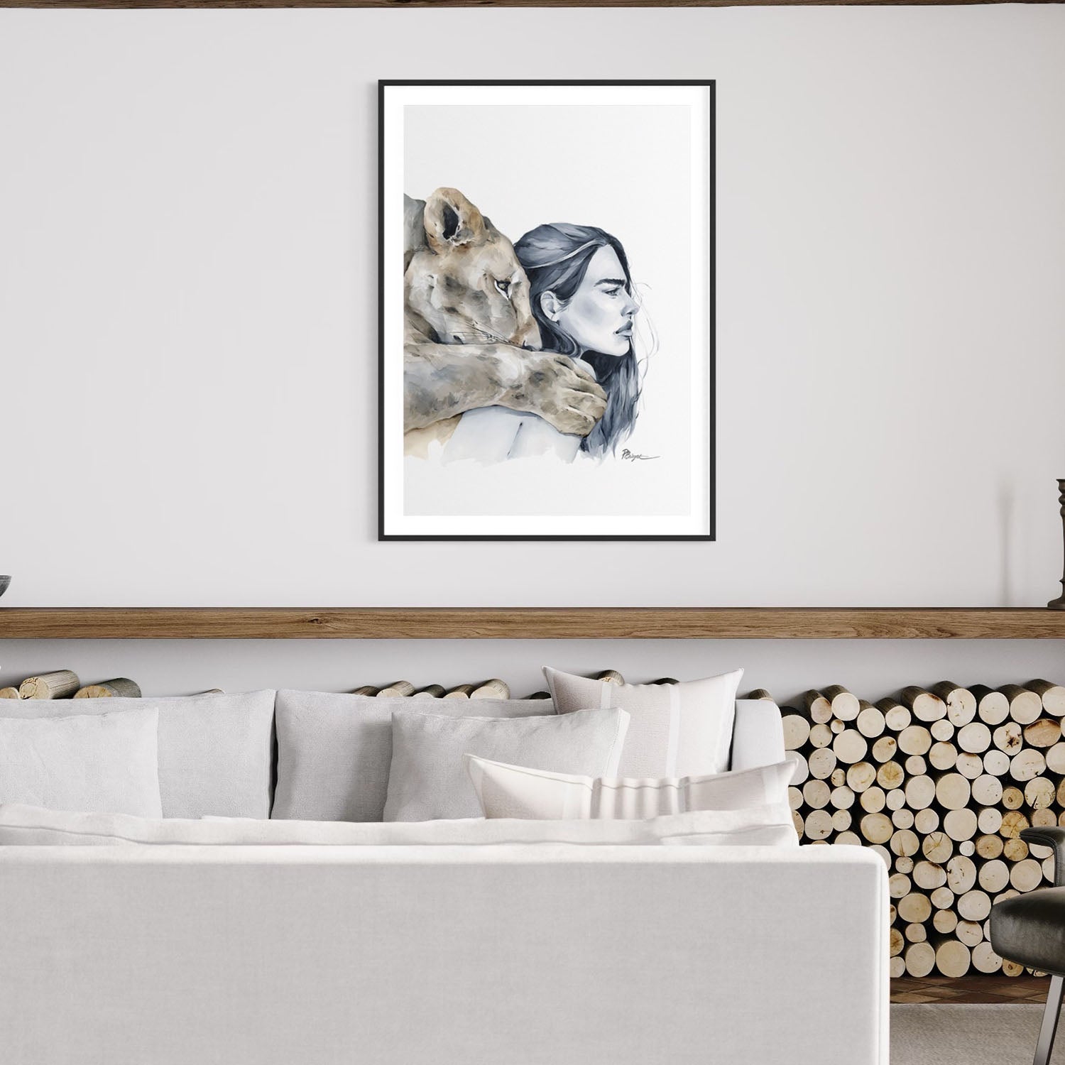 I Got You print by Polina Bright