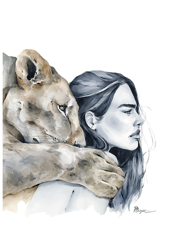 I Got You print by Polina Bright